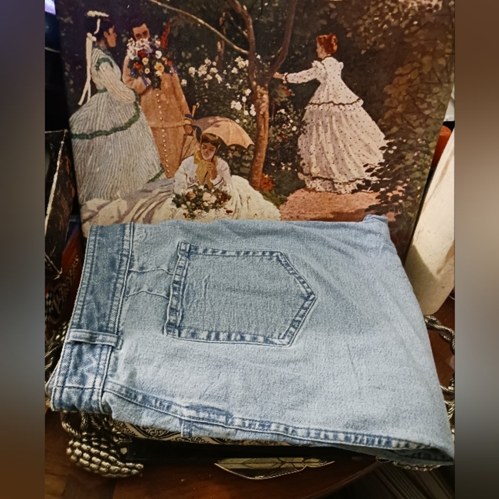 Dana Buchman Ocean Wash Vintage Jeans 👖Size 10 Women,🛍💄Nice Gift. 💍💎